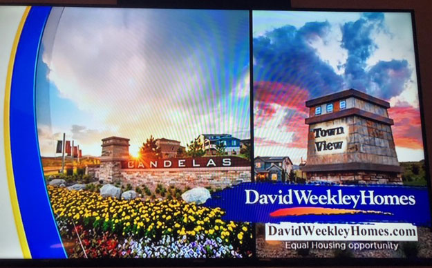 Television advertisement showing the Candelas entrance monument